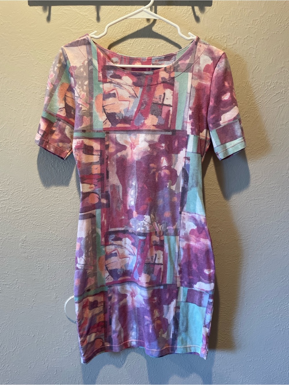 Vintage Graphic Stretch Dress